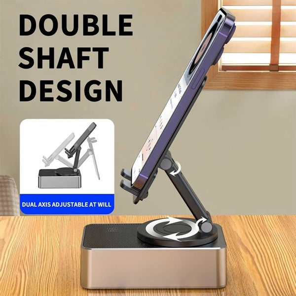 Cell Phone Stand with Audio Speaker