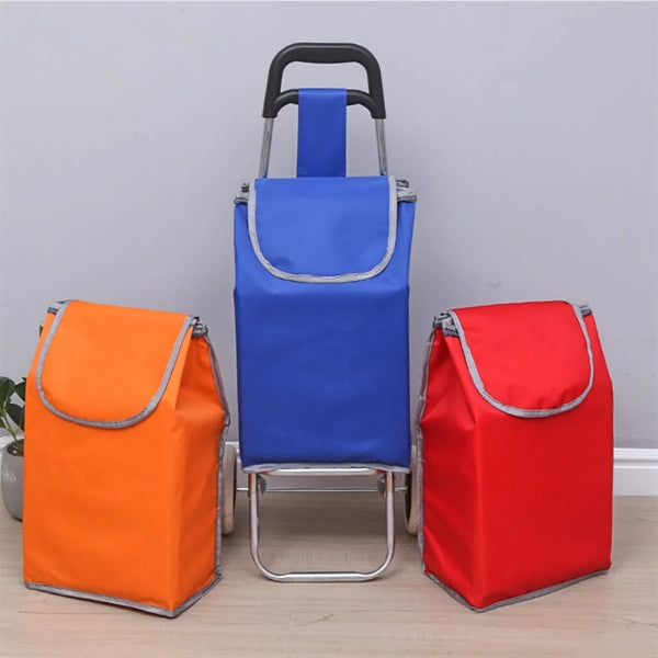 Folding Trolley Shopping Cart Bag With Wheel