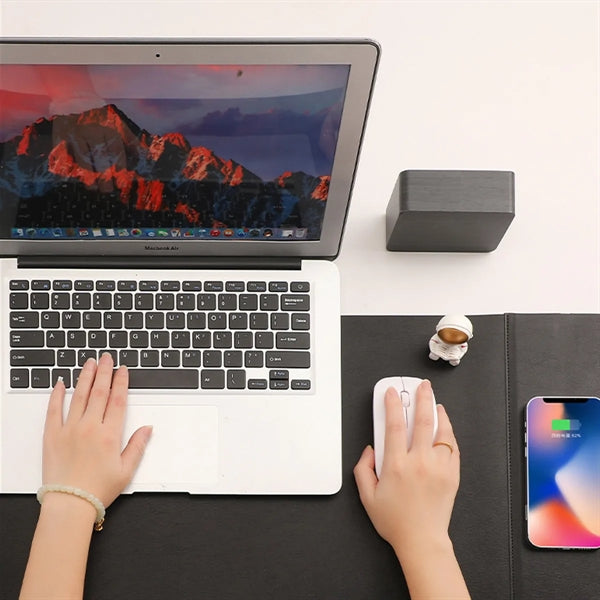 Large Mouse Pad with 15w Fast Wireless Charger
