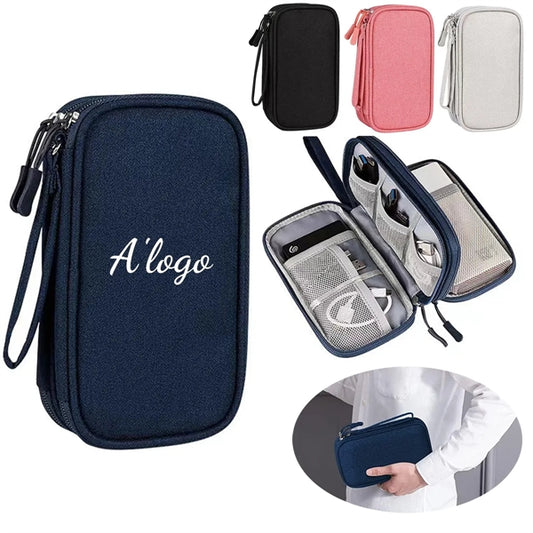 Portable Waterproof Travel Cable Organizer Pouch