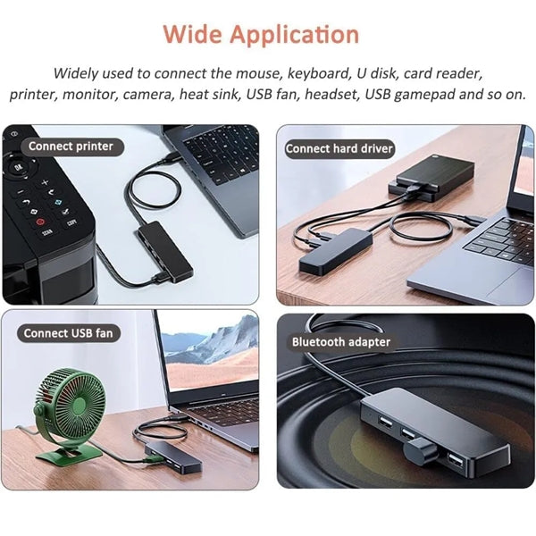 4 Ports USB 3.0 Hub