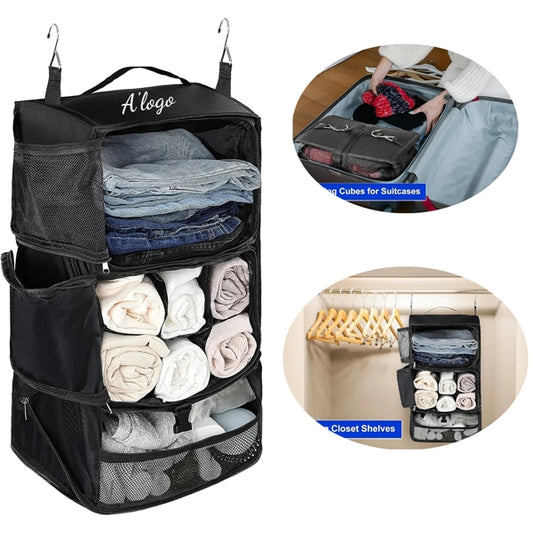 Travel Hanging Collapsible Compression Garment Organiser