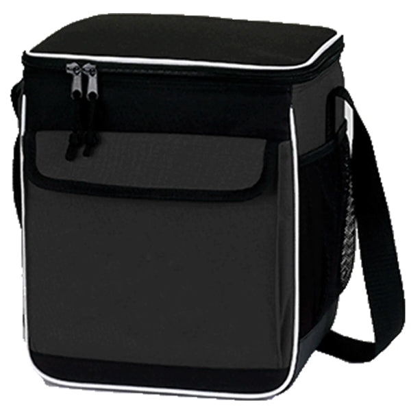 Insulated 12 Pack Lunch Cooler Bag w/ Front Pocket 9"x11"x7"