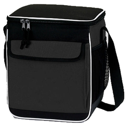 Insulated 12 Pack Lunch Cooler Bag w/ Front Pocket 9"x11"x7"
