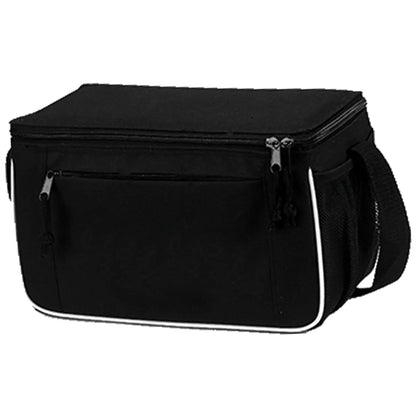 Premium Insulated 8 Pack Cooler Bag w Front Pocket 11"x7"x6"
