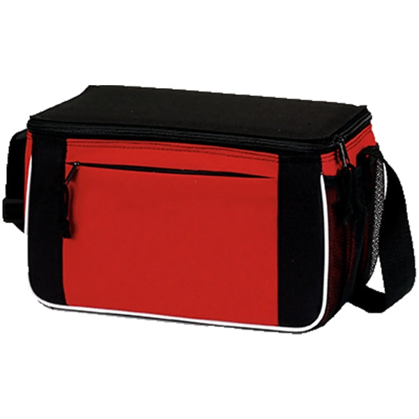 Premium Insulated 8 Pack Cooler Bag w Front Pocket 11"x7"x6"