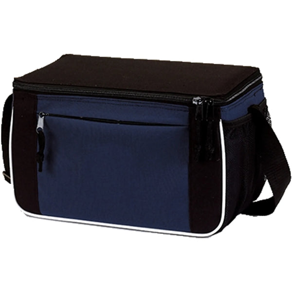 Premium Insulated 8 Pack Cooler Bag w Front Pocket 11"x7"x6"