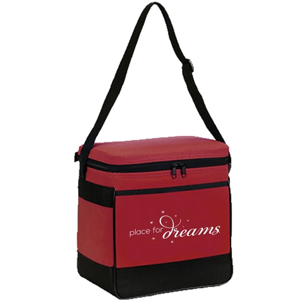 Premium Insulated 12 Pack Lunch Cooler Bag 10" x 11" x 7"
