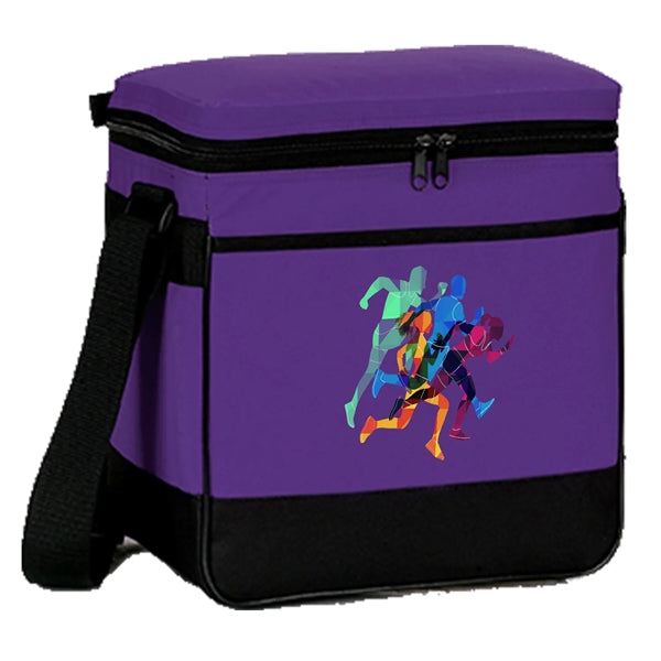 Premium Insulated 12 Pack Lunch Cooler Bag 10" x 11" x 7"