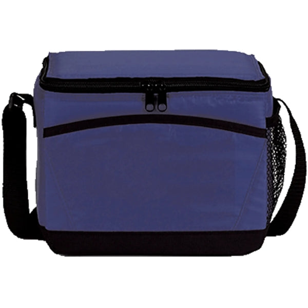 Insulated 6 Pack Cooler Bag w/ Front Pocket 8.5"x6.5"x5.75"
