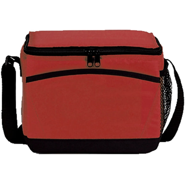 Insulated 6 Pack Cooler Bag w/ Front Pocket 8.5"x6.5"x5.75"