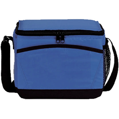 Insulated 6 Pack Cooler Bag w/ Front Pocket 8.5"x6.5"x5.75"