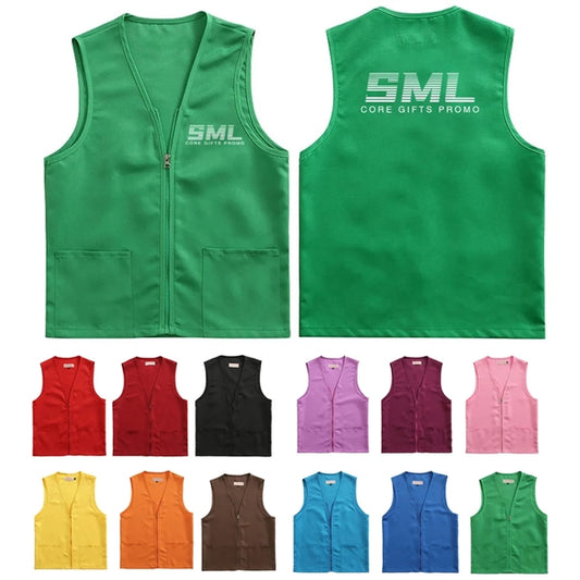 Adult Volunteer Activity Waistcoat - Polyester