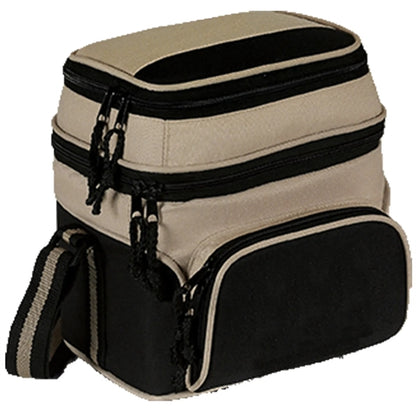 Premium Insulated 6 Pack Cooler Bag w/ Pockets 8.5"x 9"x 6.5