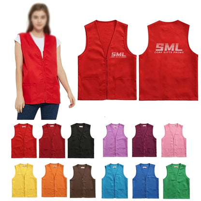 Adult Volunteer Activity Waistcoat - Cotton