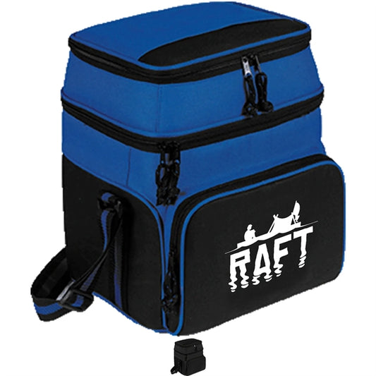 Premium Insulated 24 Pack Cooler Bag w/ Pockets 11"x 14"x 9"