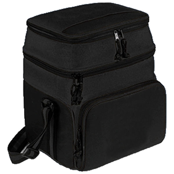 Premium Insulated 24 Pack Cooler Bag w/ Pockets 11"x 14"x 9"