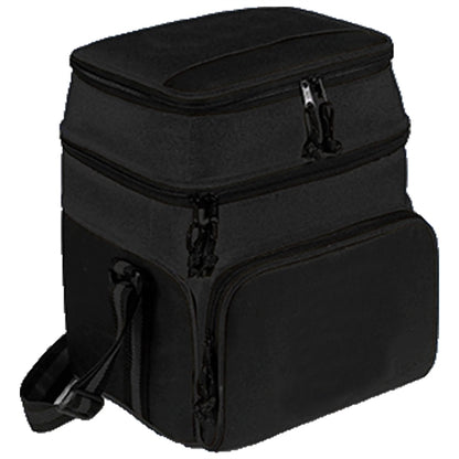 Premium Insulated 24 Pack Cooler Bag w/ Pockets 11"x 14"x 9"