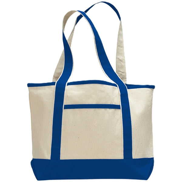 12 Oz. Small Cotton Canvas Deluxe Shopping Tote Bag