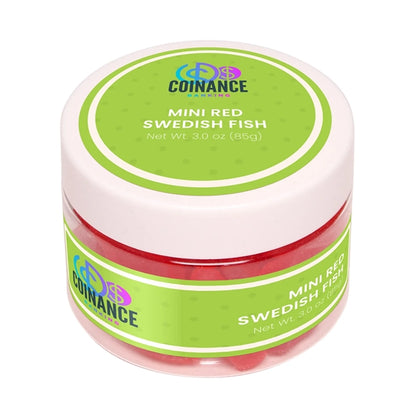 Small Jar Mini Red Swedish Fish