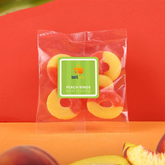 Albanese Gummi Peach Rings: Taster Packet