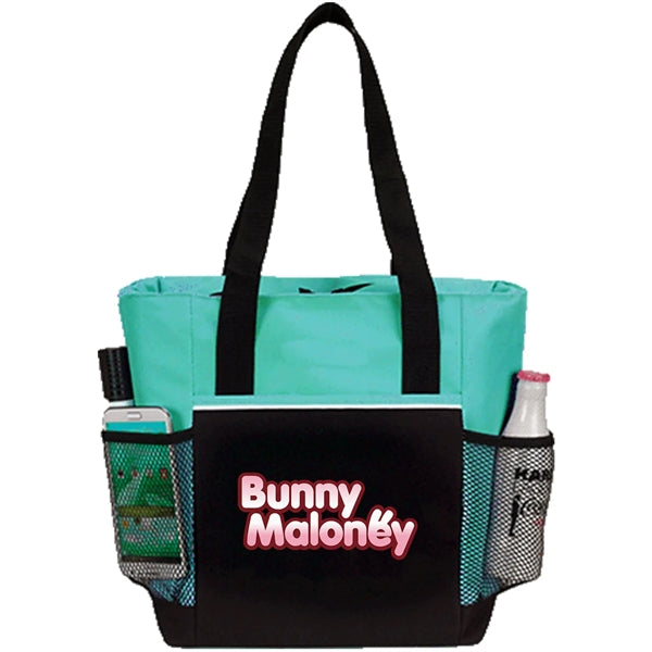 Insulated 16 Pack Cooler Tote Bag w/ Pockets 15"x 12"x 6"