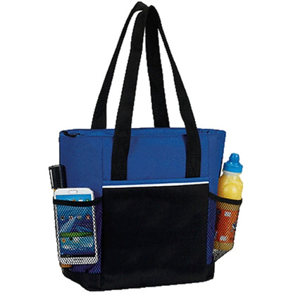 Insulated 16 Pack Cooler Tote Bag w/ Pockets 15"x 12"x 6"