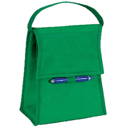 Foldable Insulated 6 Pack Lunch Cooler Bag 8.5"x 10"x 5"