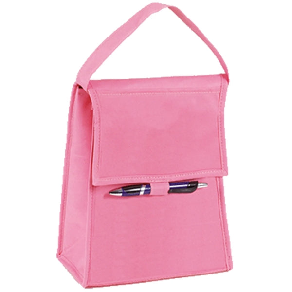 Foldable Insulated 6 Pack Lunch Cooler Bag 8.5"x 10"x 5"