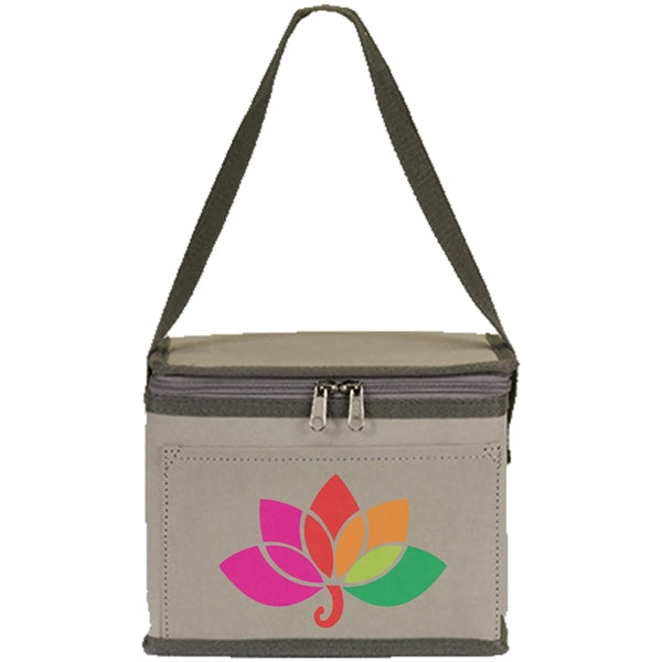 Eco-Insulated Tear Resistant 6-Pack Cooler Bag 8.5"x 6.5"x 6