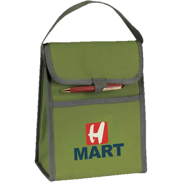 Eco-Insulated Tear Resistant 6 Pack Cooler Bag 8.5"x 10"x 6