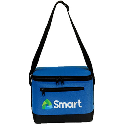 Premium Insulated 6 Pack Cooler Bag w/ Pockets 9"x 6.5"x 6"