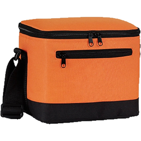 Premium Insulated 6 Pack Cooler Bag w/ Pockets 9"x 6.5"x 6"