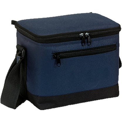 Premium Insulated 6 Pack Cooler Bag w/ Pockets 9"x 6.5"x 6"
