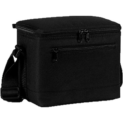 Premium Insulated 6 Pack Cooler Bag w/ Pockets 9"x 6.5"x 6"