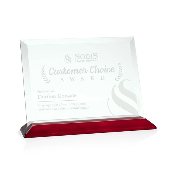 Embassy Award - Jade/Rosewood (Horiz)