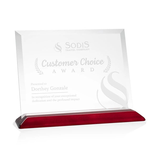 Embassy Award - Starfire/Rosewood (Horiz)