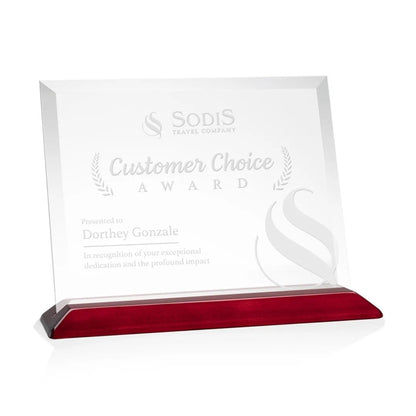 Embassy Award - Starfire/Rosewood (Horiz)