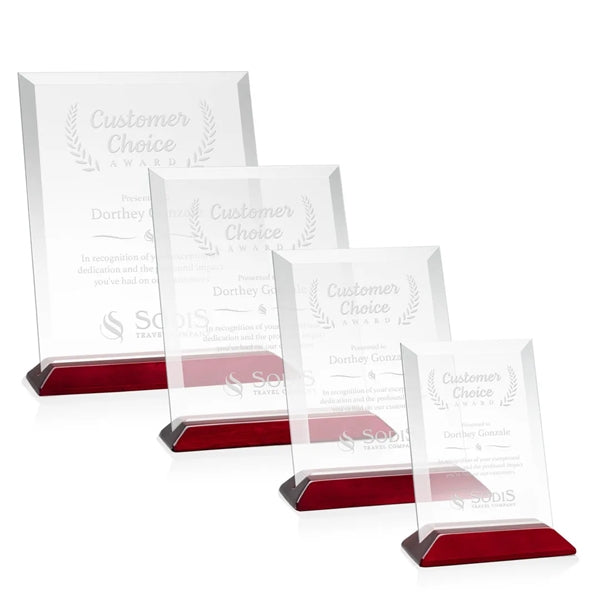 Embassy Award - Starfire/Rosewood (Vert)