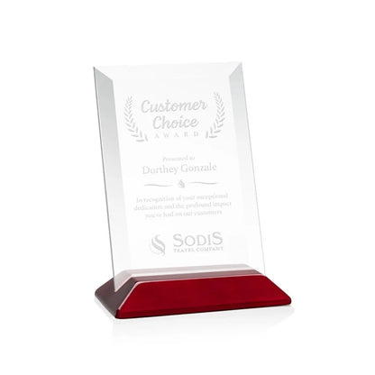 Embassy Award - Starfire/Rosewood (Vert)