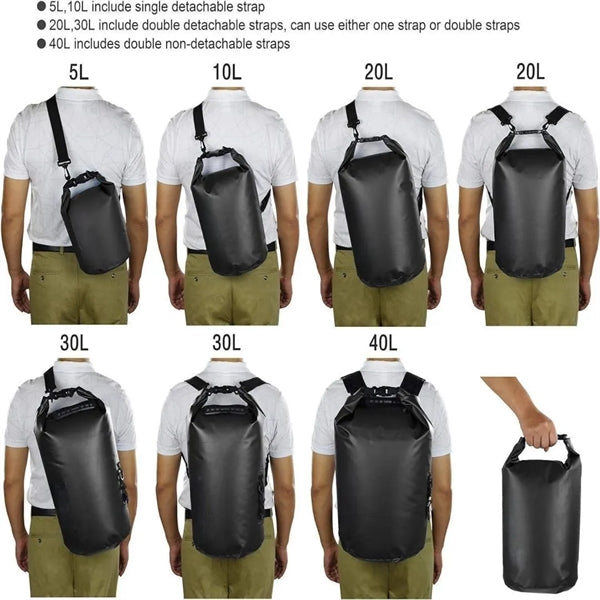 Floating Waterproof Dry Bag Backpack