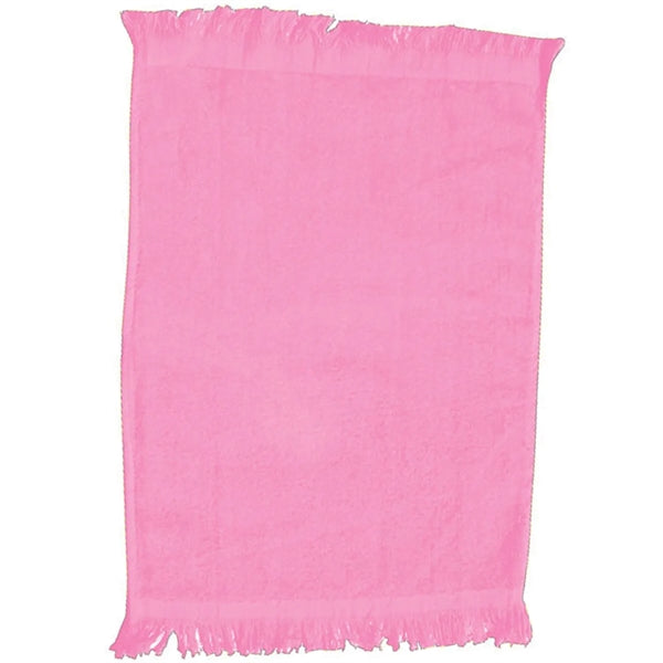 11" X 18" Luxurious Fingertip Velour Towel Fringed