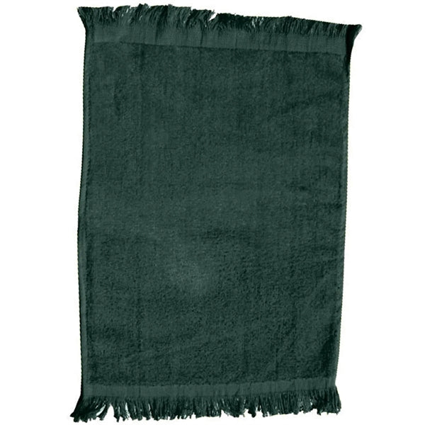 11" X 18" Luxurious Fingertip Velour Towel Fringed