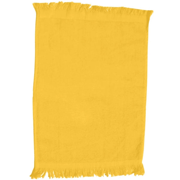 11" X 18" Luxurious Fingertip Velour Towel Fringed