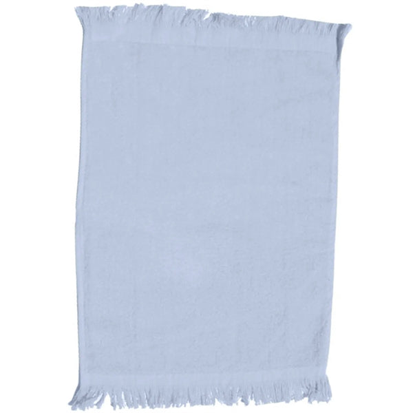 11" X 18" Luxurious Fingertip Velour Towel Fringed