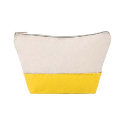 TWO-TONE CANVAS COSMETIC BAG