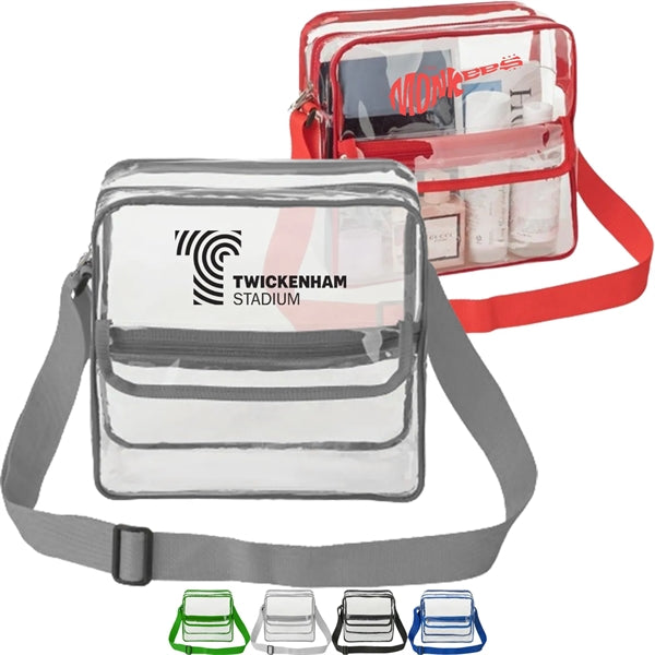 Fashion Clear Purse Handbag PVC Transparent Crossbody Bag