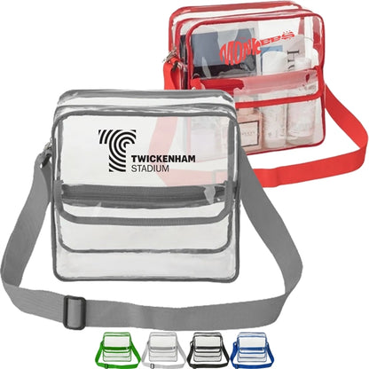 Fashion Clear Purse Handbag PVC Transparent Crossbody Bag