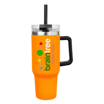 40 Oz. Full Color Intrepid Stainless Steel Tumbler