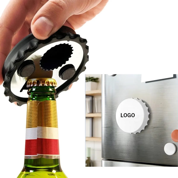 Bottle Cap Shape Magnetic Opener